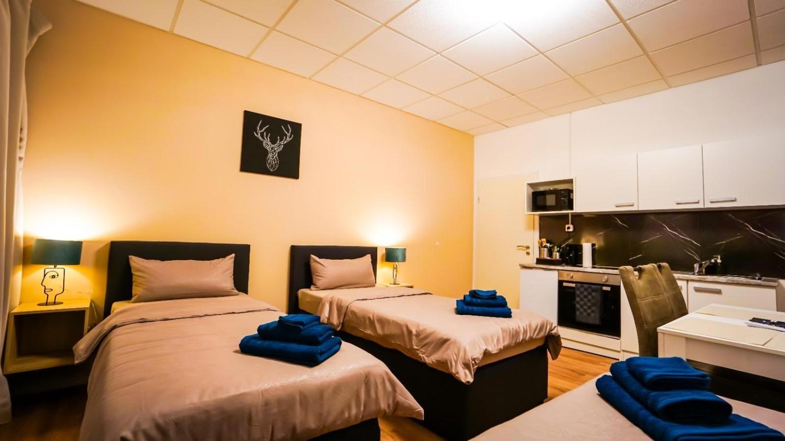 Glow Apartment Magdeburgo Exterior foto